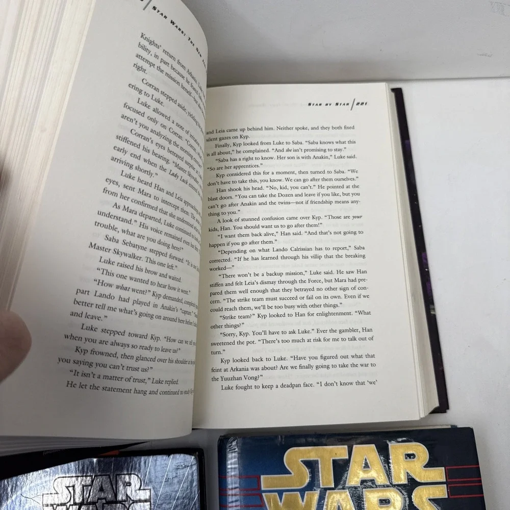 Books‎ Star Wars 5 Lot DARTH M,SHADOW H, 2 New Jedi Order ,New Rebel,Boba,Hcover